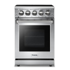 Thor Kitchen 24 Inch Professional Electric Range - HRE2401 - The Home Selection