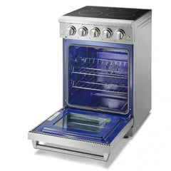 Thor Kitchen 3-Piece Appliance Package - 24-Inch Electric Range, Refrigerator with Water Dispenser, & Dishwasher in Stainless Steel - The Home Selection