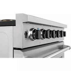 Thor Kitchen 30 in. Natural Gas Range, 36 in. Refrigerator with Water and Ice Dispenser & 24 in. Dishwasher - The Home Selection