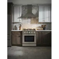 Thor Kitchen 30 in. Professional Natural Gas Range & Range Hood Package - The Home Selection