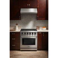 Thor Kitchen 30 Inch Gas Range in Stainless Steel - LRG3001U - The Home Selection