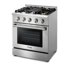 Thor Kitchen 30 Inch Professional Gas Range in Stainless Steel - HRG3080U - The Home Selection