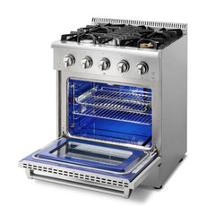 Thor Kitchen 30 Inch Professional Gas Range in Stainless Steel - HRG3080U - The Home Selection