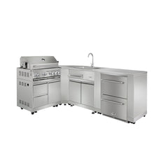 Thor Kitchen 30.5 Inch Outdoor Kitchen Corner Cabinet in Stainless Steel - MK06SS304 - The Home Selection