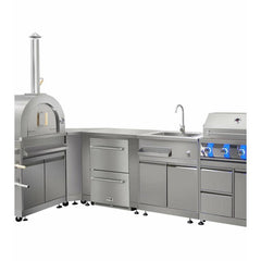 Thor Kitchen 32 Inch Outdoor Kitchen BBQ Grill Cabinet in Stainless Steel - MK03SS304 - The Home Selection