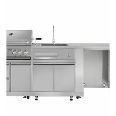 Thor Kitchen 32 Inch Outdoor Kitchen Sink Cabinet in Stainless Steel - MK01SS304 - The Home Selection
