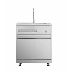 Thor Kitchen 32 Inch Outdoor Kitchen Sink Cabinet in Stainless Steel - MK01SS304 - The Home Selection