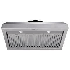 Thor Kitchen 36 Inch Professional Range Hood, 11 Inches Tall in Stainless Steel - TRH3606 - The Home Selection