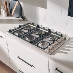 Thor Kitchen 5-Piece Pro Appliance Package - 36" Cooktop, Wall Oven, Under Cabinet Hood, Dishwasher & Refrigerator in Stainless Steel - The Home Selection