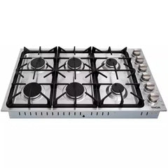 Thor Kitchen 5-Piece Pro Appliance Package - 36" Cooktop, Wall Oven, Under Cabinet Hood, Dishwasher & Refrigerator with Water Dispenser in Stainless Steel - The Home Selection