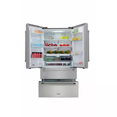 Thor Kitchen 5-Piece Pro Appliance Package - 36" Rangetop, Wall Oven, Under Cabinet Hood, Dishwasher & Refrigerator in Stainless Steel - The Home Selection