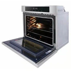 Thor Kitchen 5-Piece Pro Appliance Package - 36" Rangetop, Wall Oven, Wall Mount Hood, Dishwasher & Refrigerator in Stainless Steel - The Home Selection
