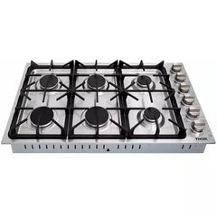 Thor Kitchen 6-Piece Pro Appliance Package - 36" Cooktop, Wall Oven, Wall Mount Hood, Refrigerator, Dishwasher & Microwave Drawer in Stainless Steel - The Home Selection