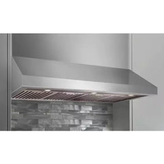 Thor Kitchen 6-Piece Pro Appliance Package - 36-Inch Gas Range, Refrigerator with Water Dispenser, Under Cabinet Hood, Dishwasher, Microwave Drawer, & Wine Cooler in Stainless Steel - The Home Selection