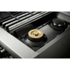 Thor Kitchen Appliance Package - 30 in. Propane Gas Burner/Electric Oven Range, Range Hood - The Home Selection