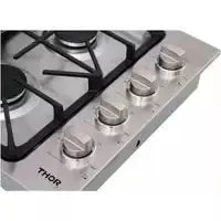 Thor Kitchen Appliance Package - 30 in. Wall Oven, Cooktop, Range Hood, Refrigerator, Dishwasher - The Home Selection