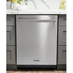 Thor Kitchen Appliance Package - 30 in. Wall Oven, Cooktop, Range Hood, Refrigerator, Dishwasher - The Home Selection