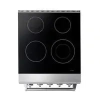 Thor Kitchen Package - 24 in. Professional Electric Range, Range Hood - The Home Selection