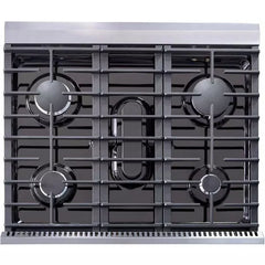 Thor Kitchen Package - 30 in. Natural Gas Range, Microwave Drawer, Refrigerator, Dishwasher - The Home Selection