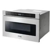 Thor Kitchen Package - 30 in. Professional Natural Gas Range, Range Hood, Microwave Drawer - The Home Selection