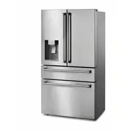 Thor Kitchen Package - 30 in. Propane Gas Range, Microwave Drawer, Refrigerator with Water and Ice Dispenser, Dishwasher - The Home Selection