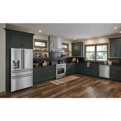 Thor Kitchen Package - 30 In. Propane Gas Range, Range Hood, Microwave Drawer, Refrigerator, Dishwasher, Wine Cooler - The Home Selection