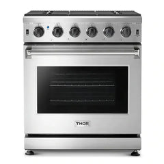 Thor Kitchen Package - 30 in. Propane Gas Range, Range Hood, Microwave Drawer - The Home Selection