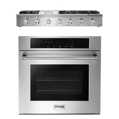 Thor Kitchen Package - 30 in. Wall Oven, 48 in. Rangetop - The Home Selection