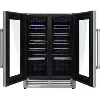 Thor Kitchen Package - 36 In. Propane Gas Range, Range Hood, Microwave Drawer, Refrigerator with Water and Ice Dispenser, Dishwasher, Wine Cooler - The Home Selection