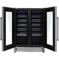 Thor Kitchen Package - 48 in. Propane Gas Range, Range Hood, Refrigerator, Dishwasher, Wine Cooler, Microwave - The Home Selection