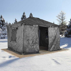 Sojag Universal Winter Gazebo Cover, 12 ft. x 12 ft. Grey - 135-9166378