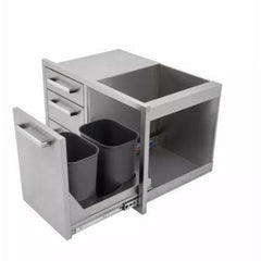 Whistler Grills Triple Drawer & Trash Can Combo - CBATDT - The Home Selection
