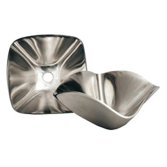 WHITEHAUS 13″ Copperhaus Rectangular Above Mount Basin with a Smooth Texture & 1 1/2″ Center Drain - WHB13TLDV-BN - The Home Selection