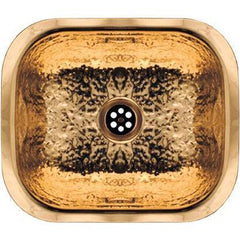 WHITEHAUS 13″ Rectangular Undermount Entertainment/Prep Sink with a Hammered Texture Surface - WH690 - The Home Selection