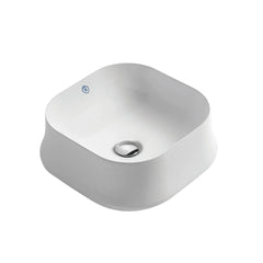 Whitehaus 16″ Britannia Square above Mount Basin – B-SH06 - The Home Selection