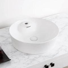 WHITEHAUS 17″ Isabella Plus Round Above Mount Basin - WH71306 - The Home Selection