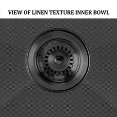 WHITEHAUS 18″ Noah plus Single Bowl 16 Gauge Linen Textured Dual-Mount Kitchen Sink Set - WHNPL1818 - The Home Selection