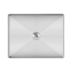 WHITEHAUS 20" NOAH PLUS 18 GAUGE, RECTANGULAR ABOVE MOUNT BATH BASIN SET - WHNPL1578 - The Home Selection