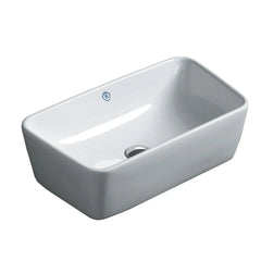 Whitehaus 22″ Britannia Rectangular above Mount Basin – B-DE10 - The Home Selection
