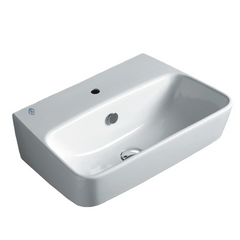 WHITEHAUS 22″ Britannia Rectangular Wall Mount Basin – B-DE14 - The Home Selection