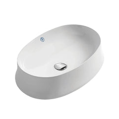 WHITEHAUS 23" BRITANNIA OVAL ABOVE MOUNT BASIN - B-SH04 - The Home Selection