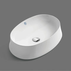 WHITEHAUS 23" BRITANNIA OVAL ABOVE MOUNT BASIN - B-SH04 - The Home Selection