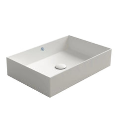 WHITEHAUS 23″ Britannia Rectangular above Mount Basin – B-AG60 - The Home Selection