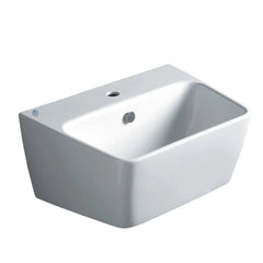 WHITEHAUS 23″ Britannia Rectangular Wall Mount Basin – B-DE13 - The Home Selection