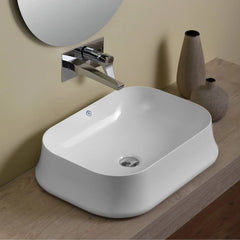 WHITEHAUS 24″ Britannia Rectangular above Mount Basin – B-SH08 - The Home Selection