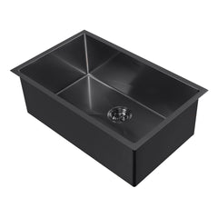 WHITEHAUS 29″ Noah plus Single Bowl, 16 Gauge Linen Textured Dual-Mount Sink Set - WHNPL2918 - The Home Selection