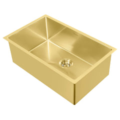 WHITEHAUS 29″ Noah plus Single Bowl, 16 Gauge Linen Textured Dual-Mount Sink Set - WHNPL2918 - The Home Selection