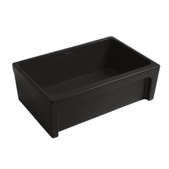 WHITEHAUS 30″ Glencove Reversible Fireclay Kitchen Sink with Elegant Beveled Front Apron - WHQ5530 - The Home Selection