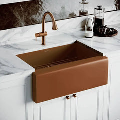 WHITEHAUS 30″ Noah plus Single Bowl 16 Gauge Sink Set with a Seamless Customized Front Apron - WHNPL3020 - The Home Selection