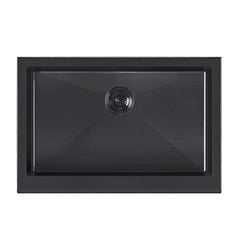 WHITEHAUS 30″ Noah plus Single Bowl 16 Gauge Sink Set with a Seamless Customized Front Apron - WHNPL3020 - The Home Selection